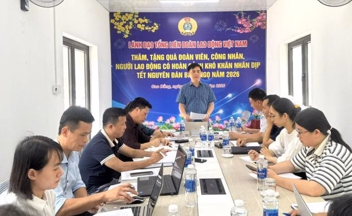 Đoàn kiểm tra tiến hành kiểm tra các nội dung theo kế hoạch.