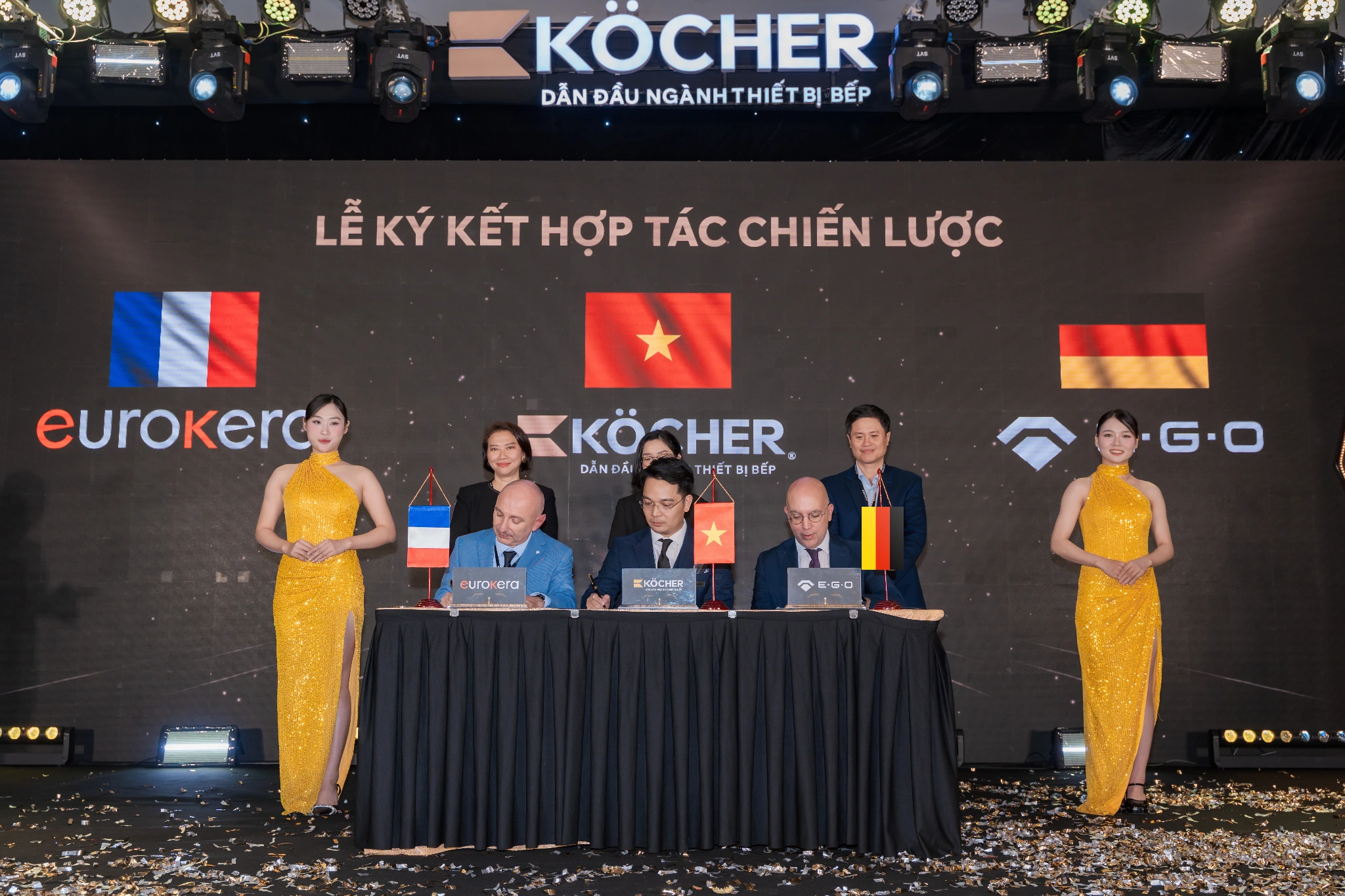 Việc bắt tay cùng các đối tác công nghệ hàng đầu châu Âu giúp Köcher chuẩn hóa quy trình sản xuất theo tiêu chuẩn quốc tế.