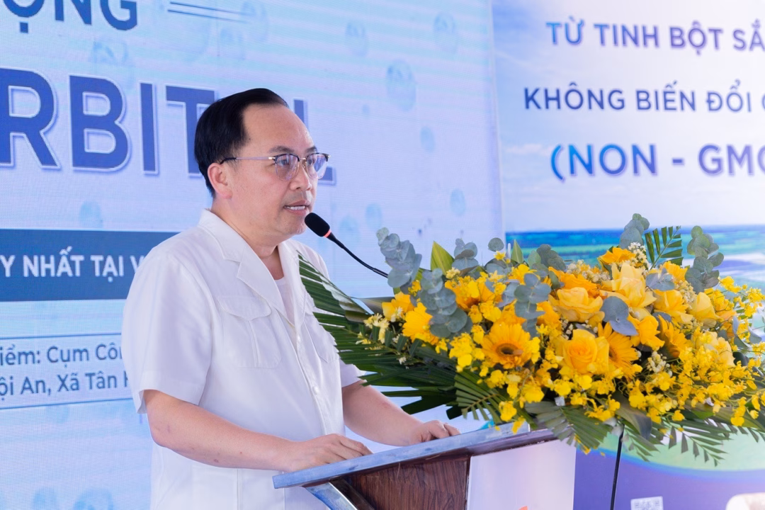 Ông Lê Trung Tuấn - Chủ tịch Hội đồng sáng lập PSD Group phát biểu tại buổi lễ