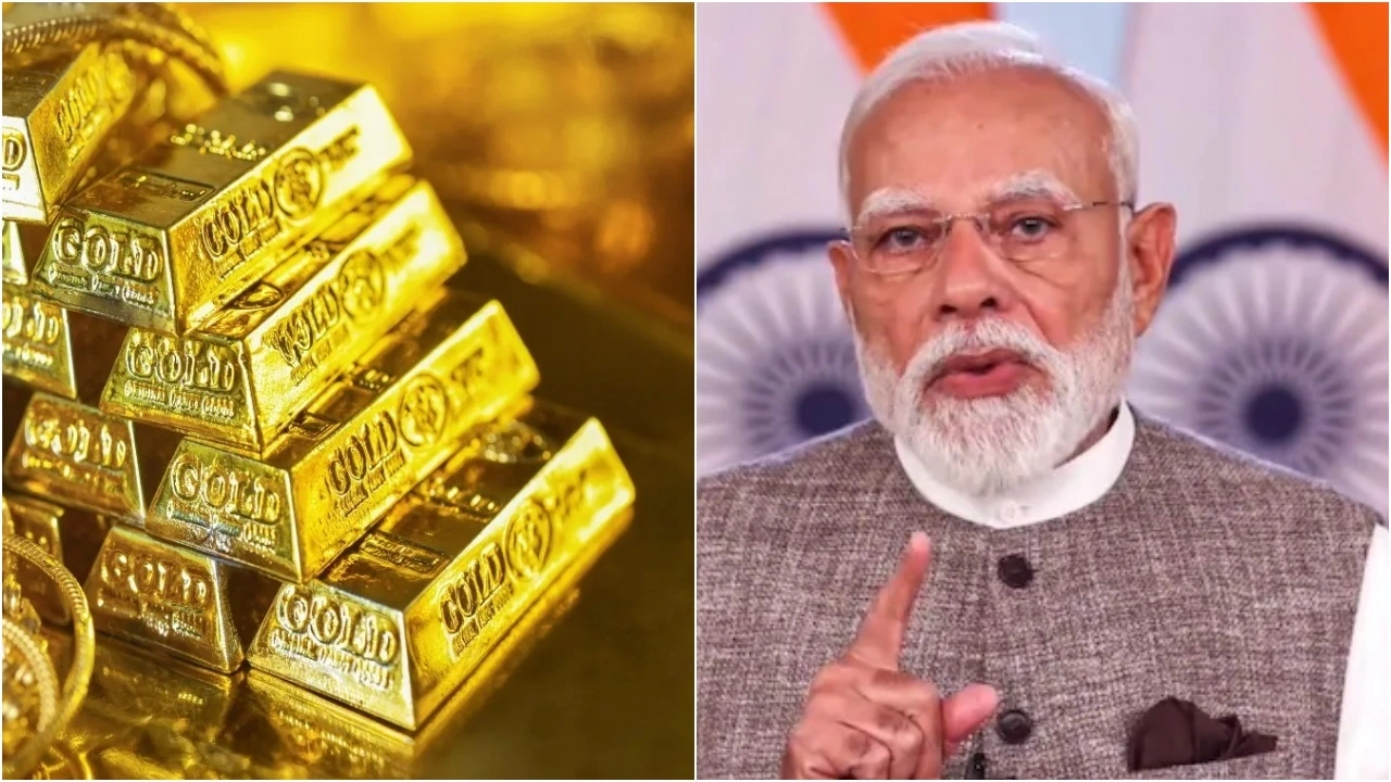 Lời kêu gọi hạn chế mua vàng cho các dịp cưới hỏi của Thủ tướng Narendra Modi đang tạo ra làn sóng thảo luận lớn tại Ấn Độ (Ảnh: 10tv).